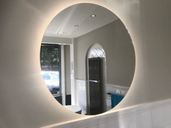 Proline Spiegel Round LED indi LED en sensor 60x60 SANIBELL